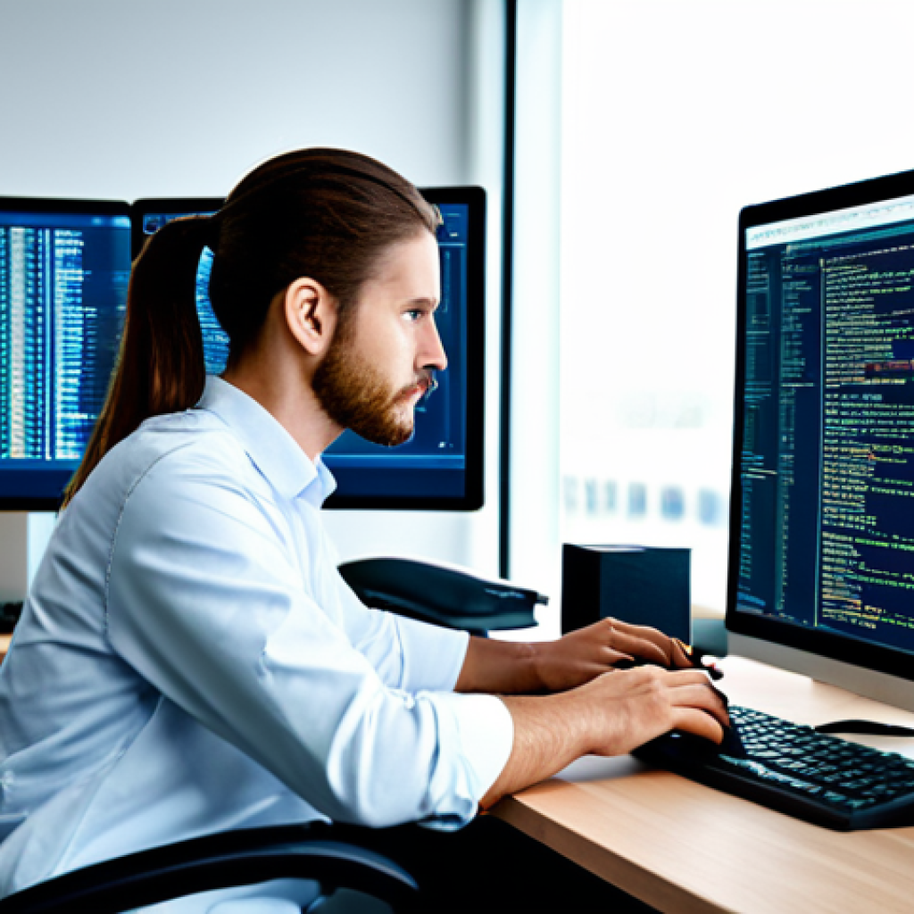 빅데이터 기술자의 기술 블로그 운영 노하우 - Ethical Data Scientist**

"A professional data scientist, fully clothed in a modern office, working ...