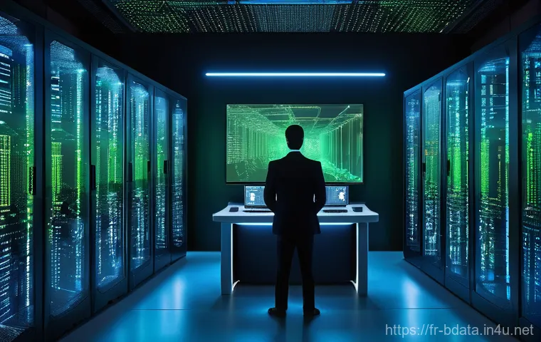 빅데이터 실무에서 데이터 로깅 성공 사례 - **Prompt for "Secure Data Treasure":**
"A visually striking, futuristic data center interior, ba...