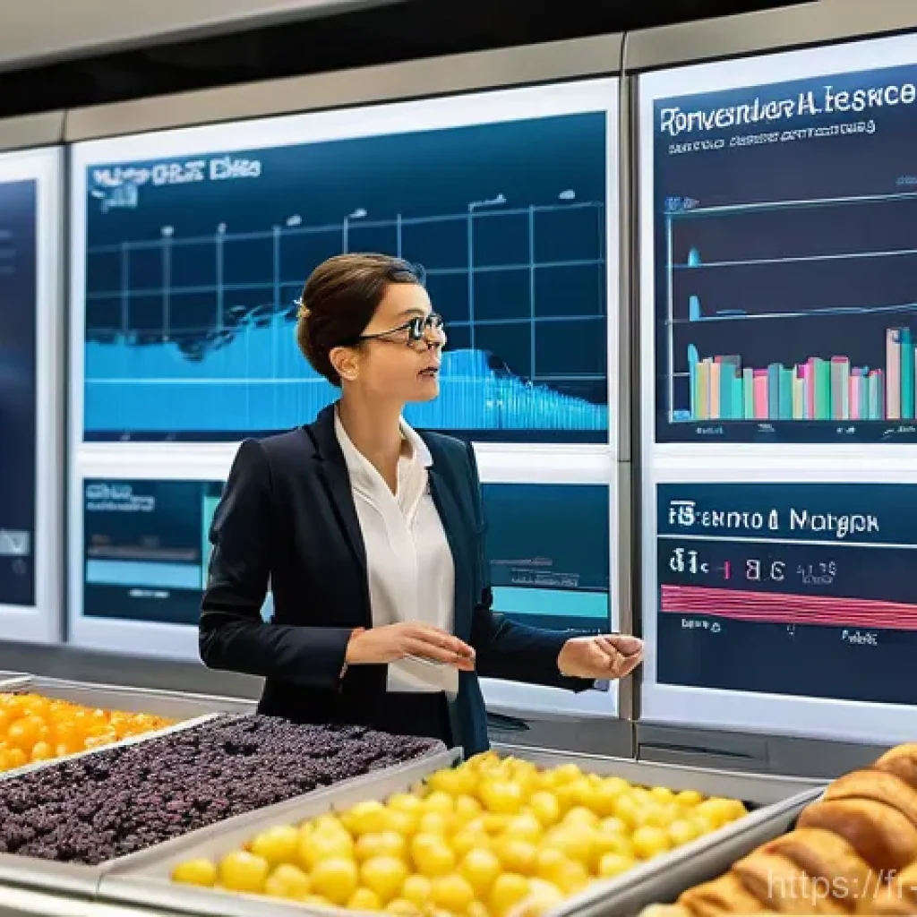 빅데이터와 데이터 시각화 툴의 융합 - **Prompt 1: Parisian Supermarket Data Insight**
    "A sophisticated female supermarket manager, dre...