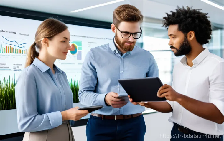 빅데이터 프로젝트에서의 예산 관리 - **Prompt: Big Data Budget Management Success**
    "A confident female project manager in her early ...